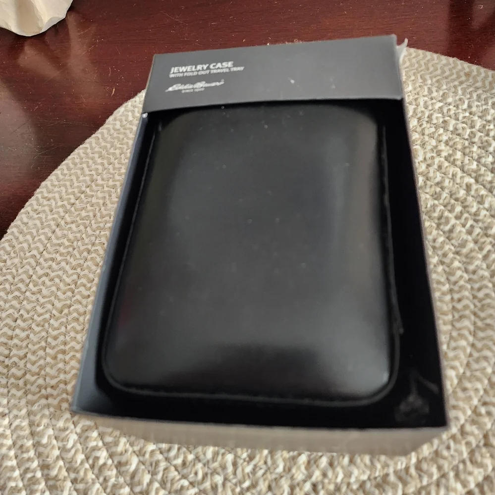 Eddie Bauer® Travel Jewelry Case w/Fold Out Travel…